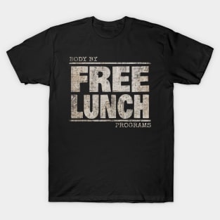 Body By FREE LUNCH Programs - Pattern Distress T-Shirt